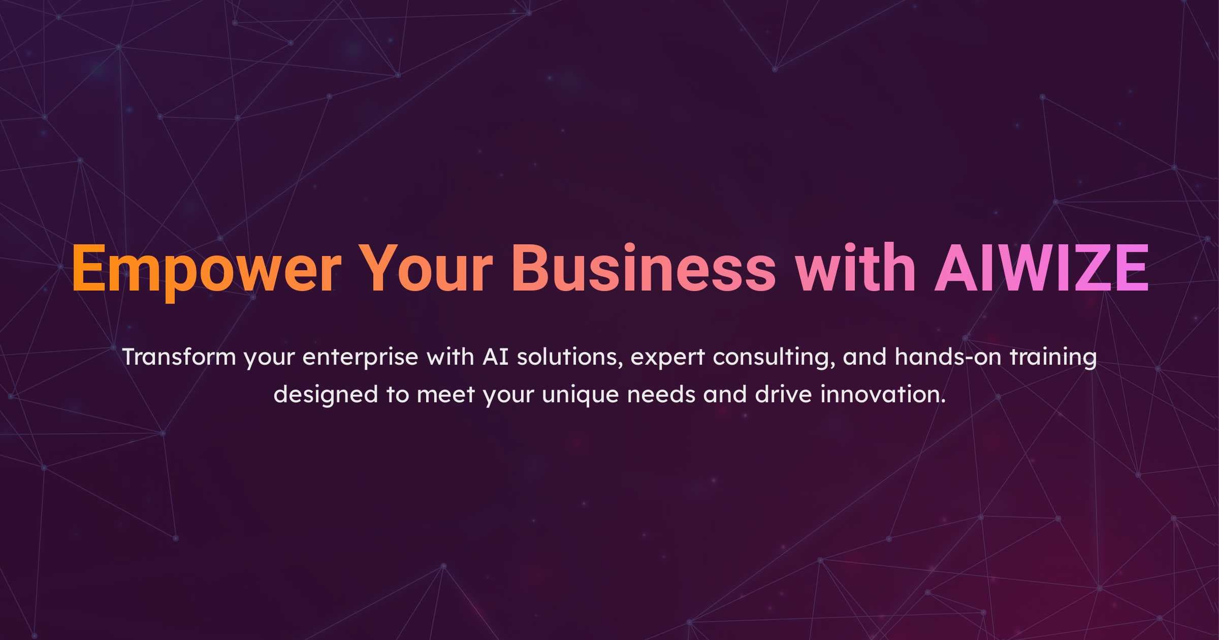 The cover image of AIWIZE CORPORATION