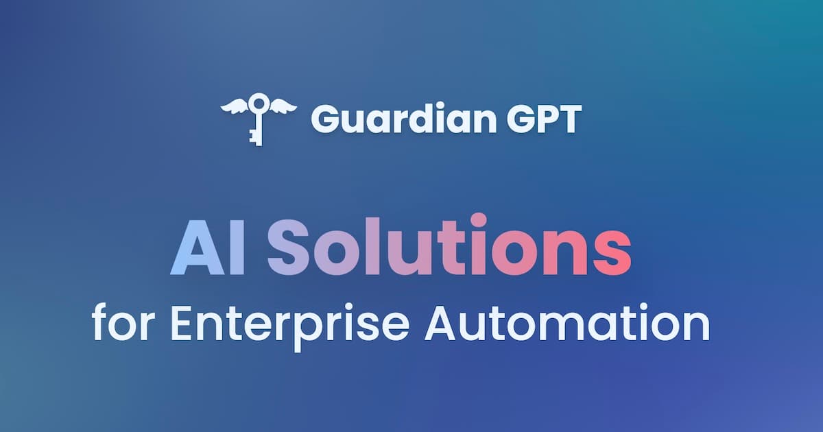 The cover image of Guardian GPT
