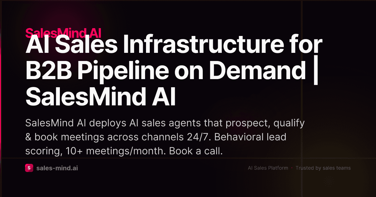 The cover image of SalesMind Ai