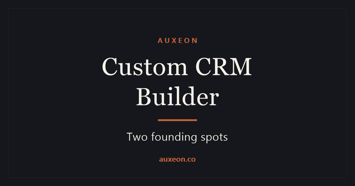 The cover image of Auxeon.co