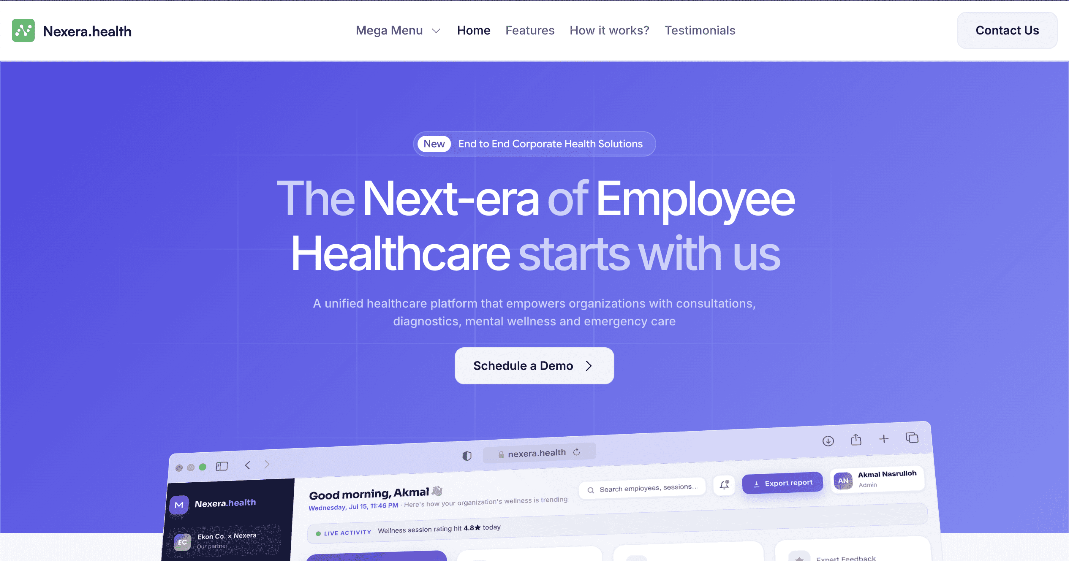 The cover image of Nexera.Health
