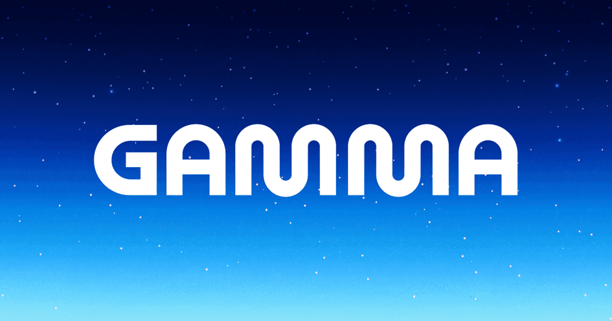 The cover image of Gamma