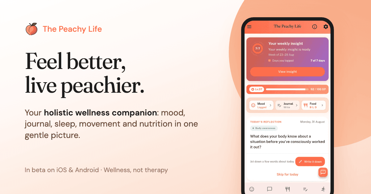 The cover image of The Peachy Life Company