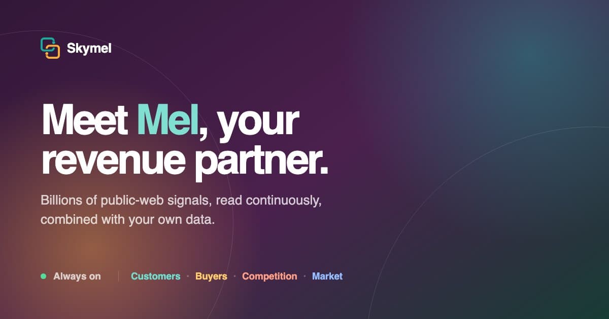 The cover image of Skymel