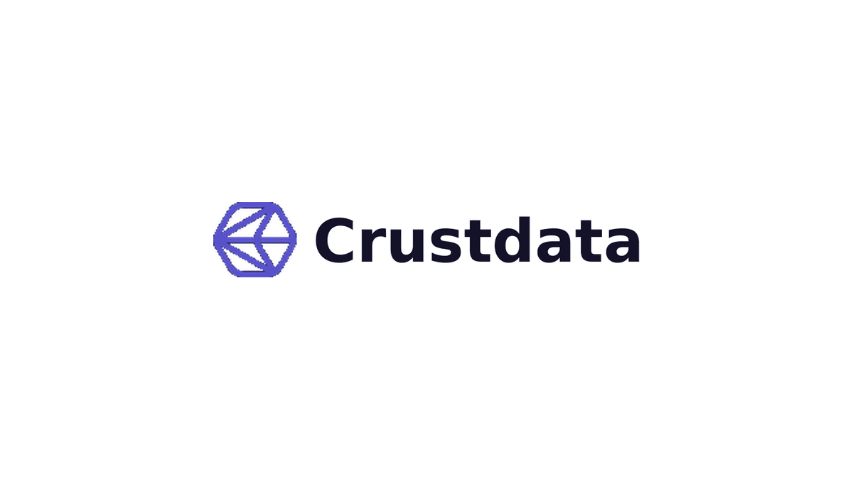 The cover image of Crustdata