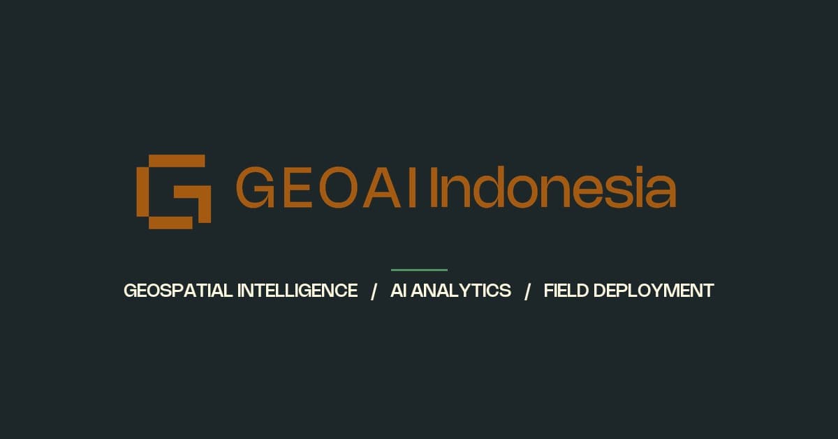 Ảnh bìa của GEOAI Indonesia