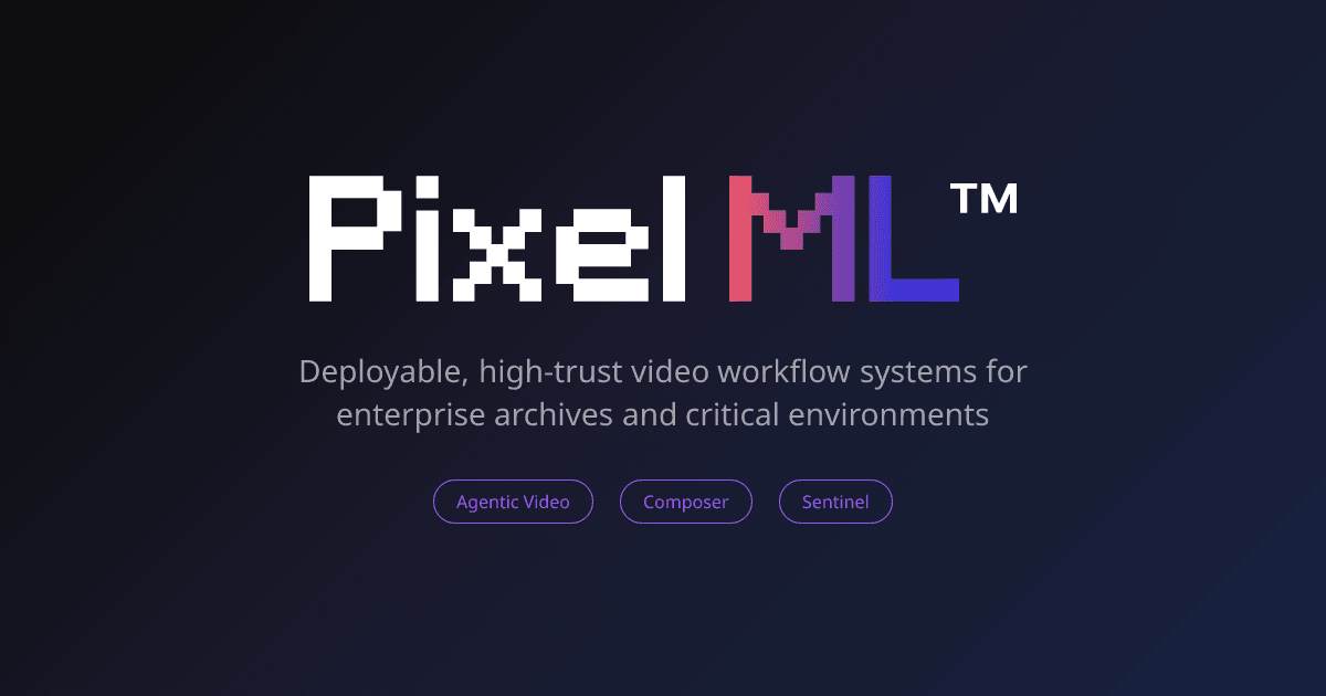 The cover image of Pixel ML, Inc.