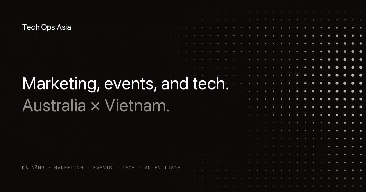 The cover image of Tech Ops Asia