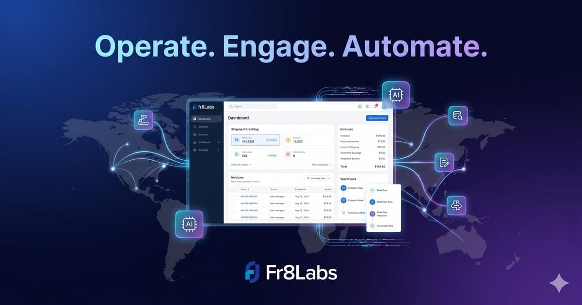The cover image of FR8Labs