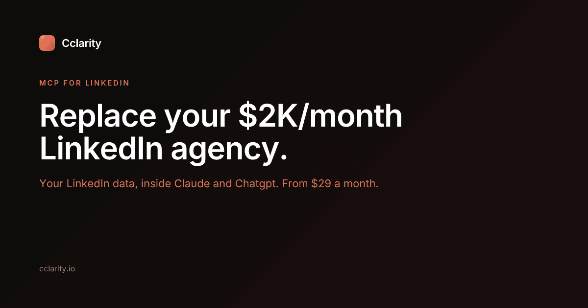 The cover image of CCLARITY