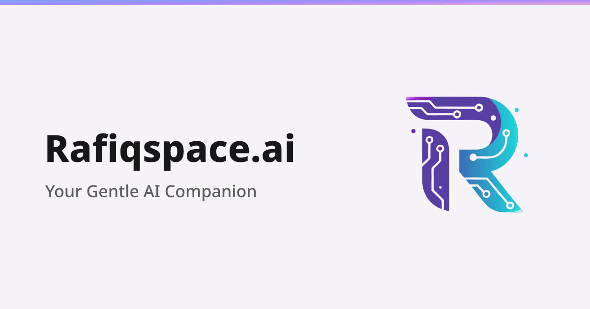 Ảnh bìa của Rafiqspace.ai