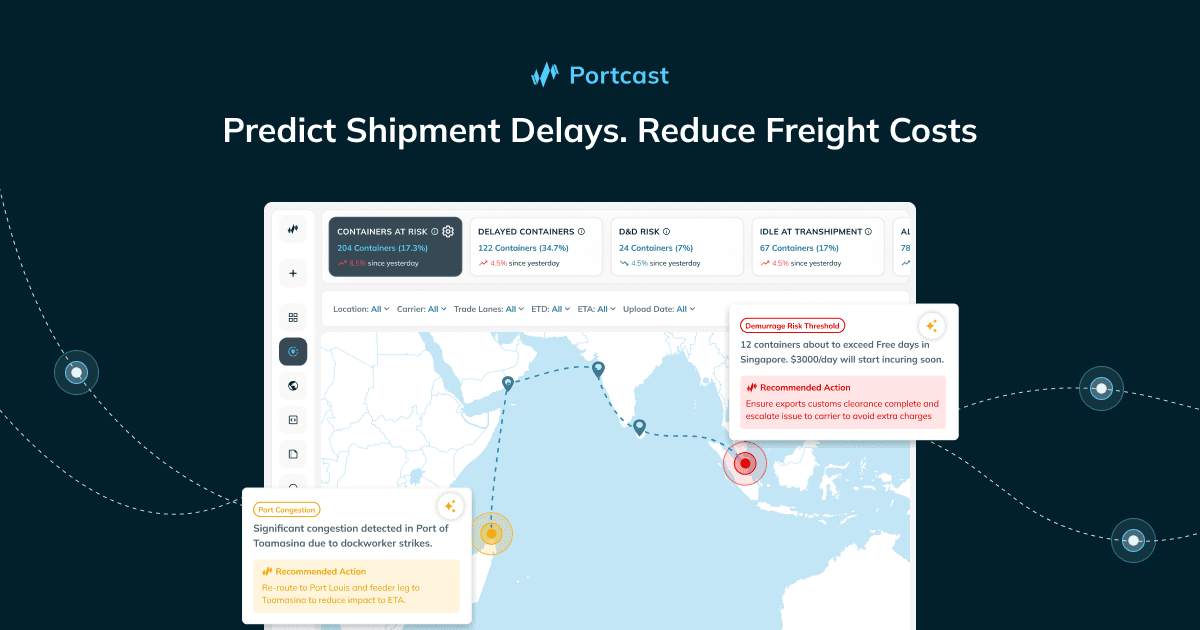The cover image of Portcast Pte Ltd