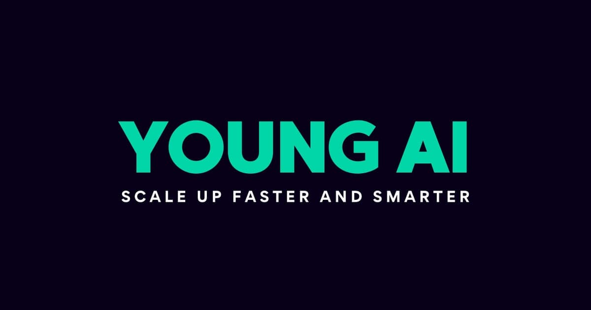 The cover image of YOUNG AI