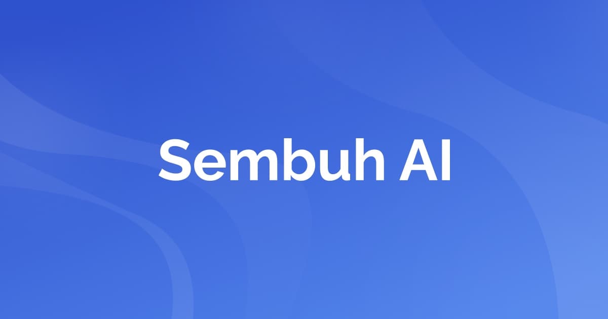 The cover image of Sembuh AI