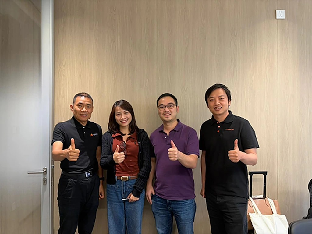 GenAI Fund team with Alibaba Cloud representatives